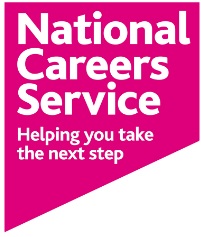 National Careers Service pink logo